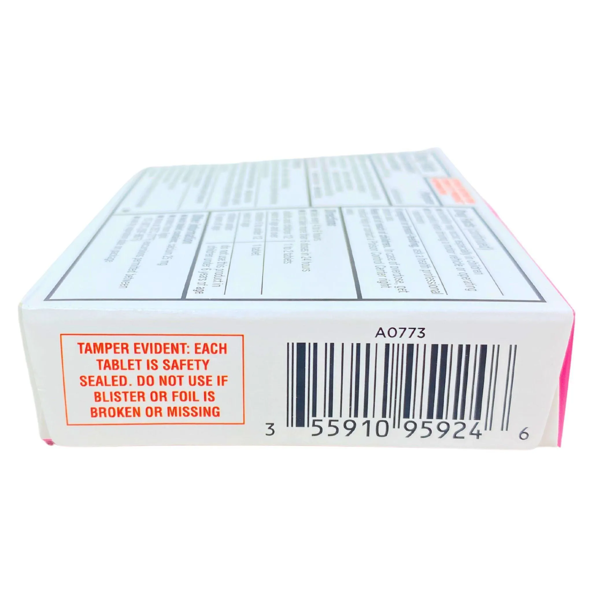 Allergy Relief Diphenhydramine HCL, 25mg Antihistamine (120 Pcs Lot)