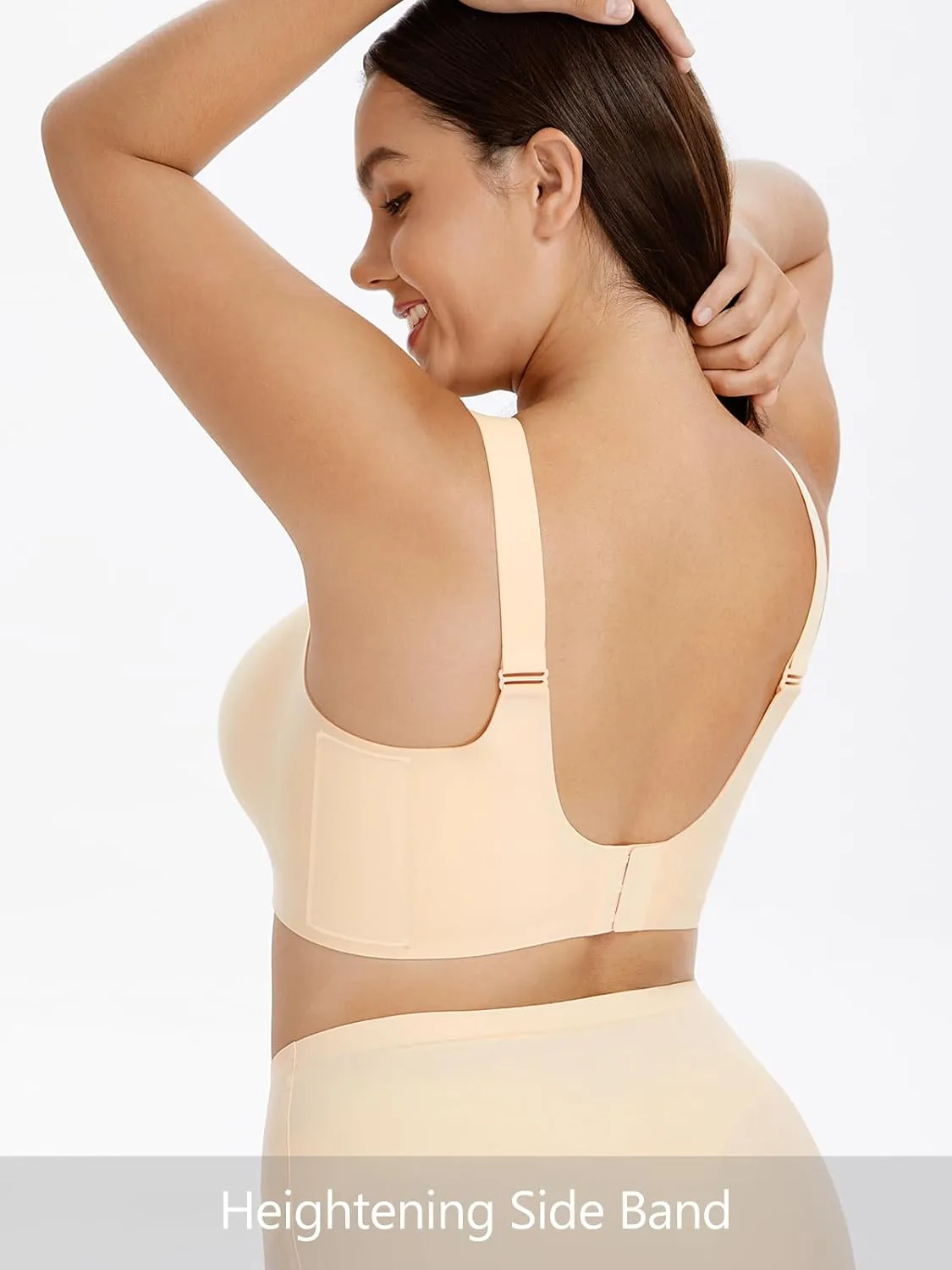 Angelhood Seamless Nursing Bra for Women Wire Free Full Coverage Nursing Bra T-Shirt Bra with Extra Extender