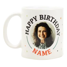 Customized Adult's Birthday Mug