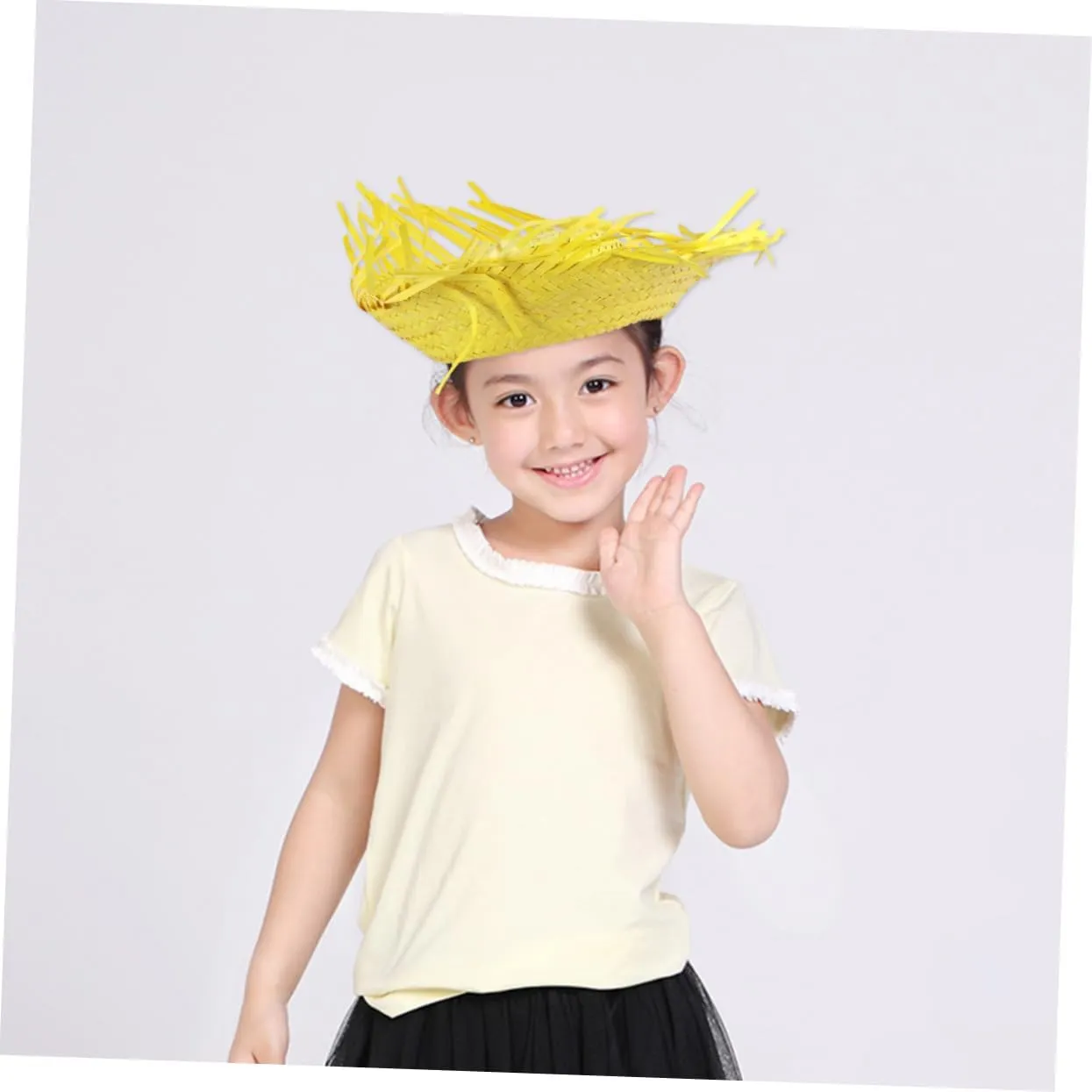 Hats Has Hawaii Straw Hat Straw for Women Lady Straw Hat Women Straw Hat Mexican Hat Bamboo Red Mexico
