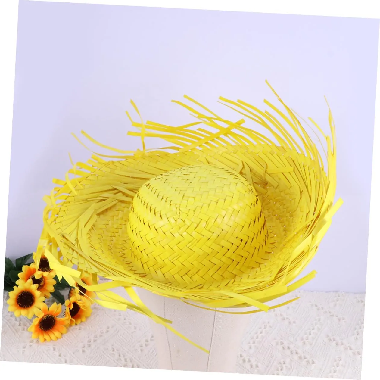 Hats Has Hawaii Straw Hat Straw for Women Lady Straw Hat Women Straw Hat Mexican Hat Bamboo Red Mexico