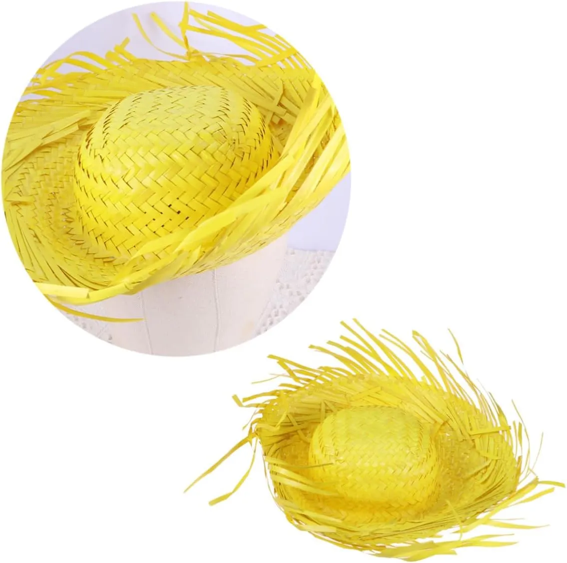 Hats Has Hawaii Straw Hat Straw for Women Lady Straw Hat Women Straw Hat Mexican Hat Bamboo Red Mexico