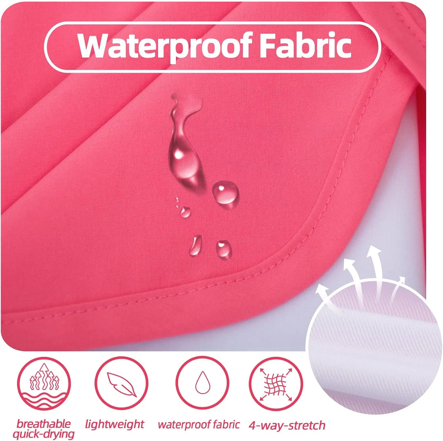 MEILONGER Girls Swim Shorts 2 in 1 Bathing Suits Kids Quick Dry Boardshort Bottoms Swimming Swimwear with Compression Liner