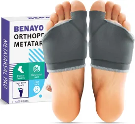 Orthopedic Metatarsal Pads,Ball of Foot Cushion with Gel Pad for Women and Men,Comfortable & Breathable Foot Pads for Ball Pain Relief, Morton's Neuroma, Metatarsalgia Support.