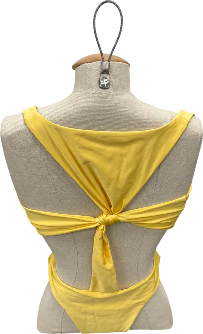 riot swim Yellow Dash One Piece- Poppy UK L