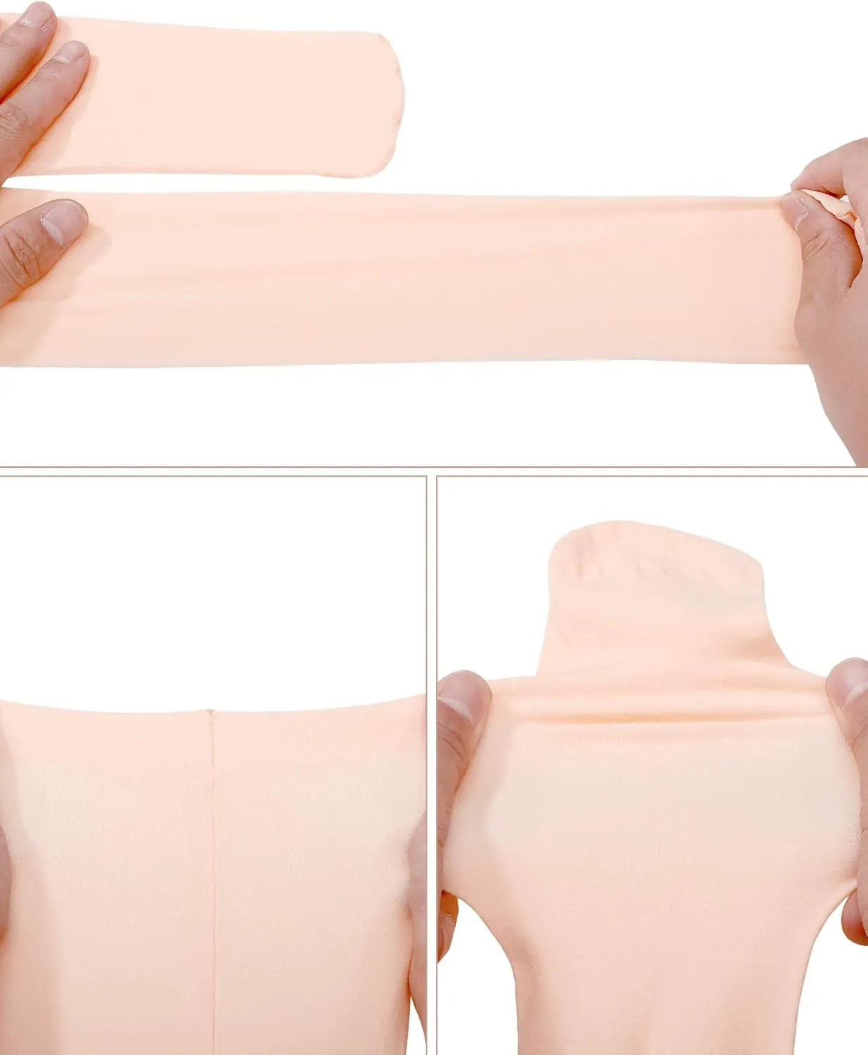 Syhood 6 Pairs Girls Ballet Dance Tights Soft Toddler Footed Ballet Tights for Toddler/Little Kid/Big Kid Practice