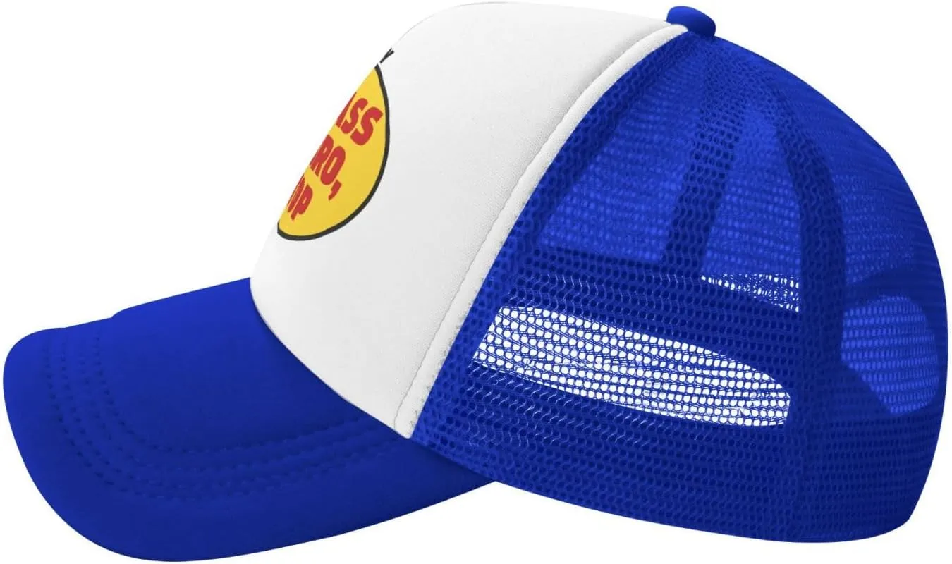 Thats My Ass Bro, Stop Funny Fishing Gift Trucker Hat Funny Adults Humor Gag Snapback Mesh Baseball Cap