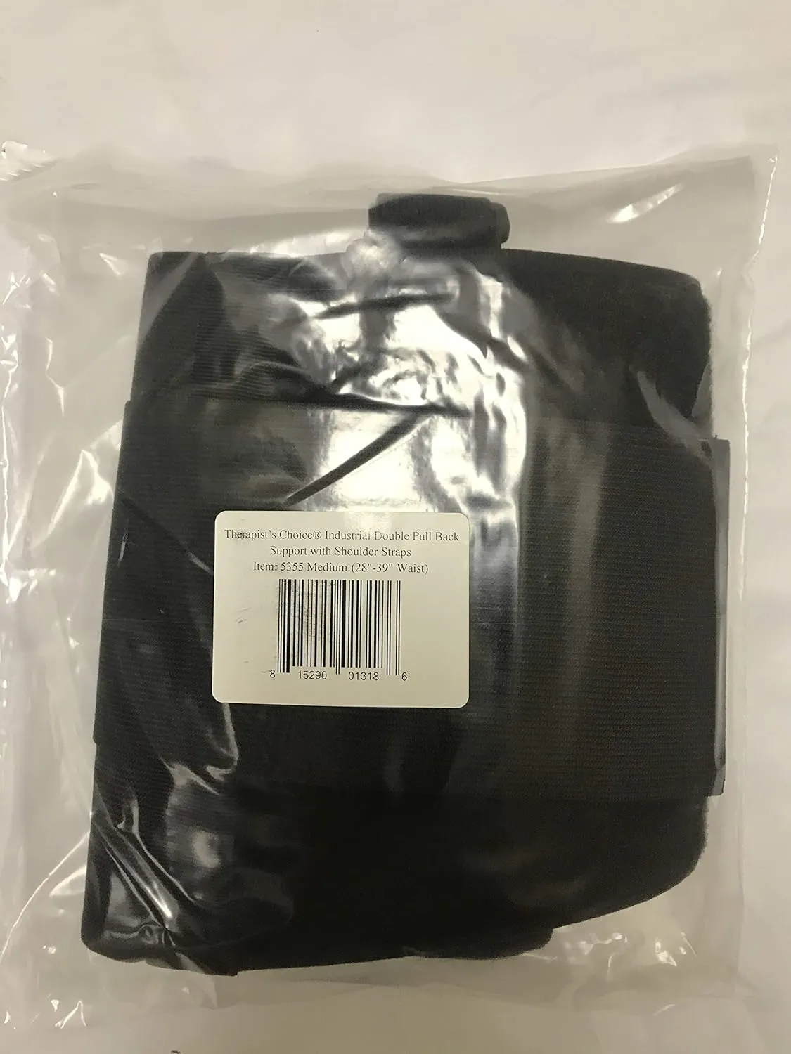 Therapist's Choice Industrial Double Pull Back Support with Shoulder Straps (Medium (28"-39" Waist, If you're close to 37"  then Size up to Large for best fit))